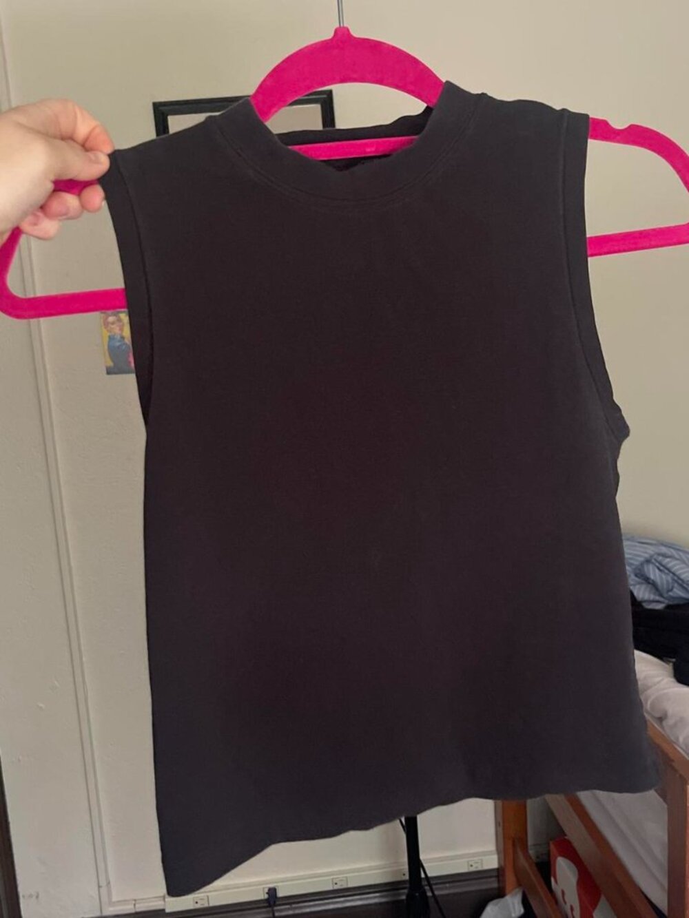 Skims Women's Black Tank Top